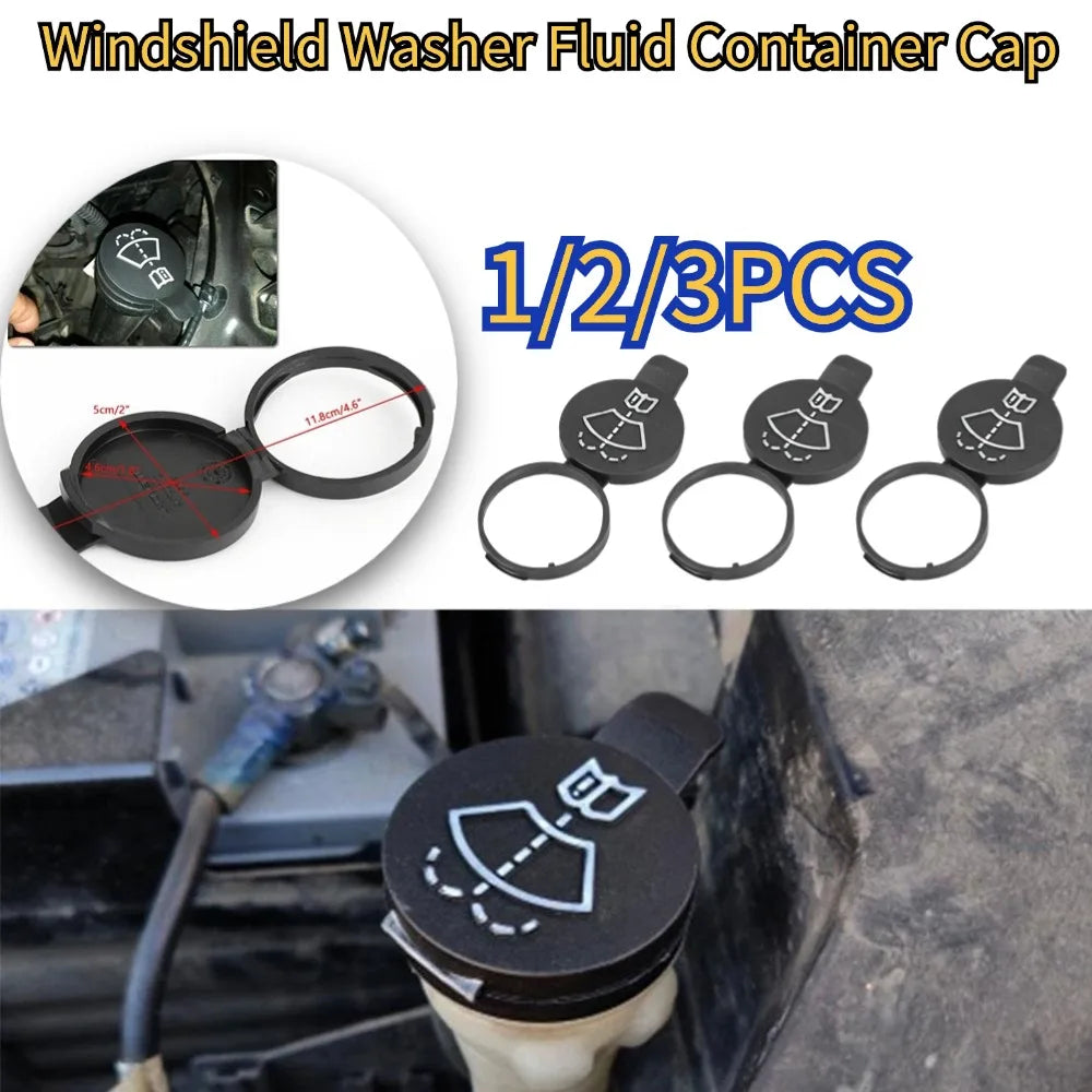 Car Windshield Wiper Washer Fluid Reservoir Tank Bottle Cap Cover