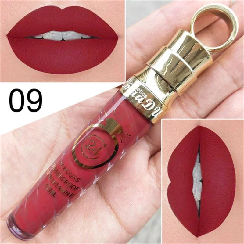 20 Colors Matte Liquid Lipstick Waterproof Long Lasting