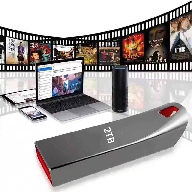 High Speed USB 3.0 Pen Drive Portable SSD U Disk Flash Drive 2TB 1TB 512G Fast Data