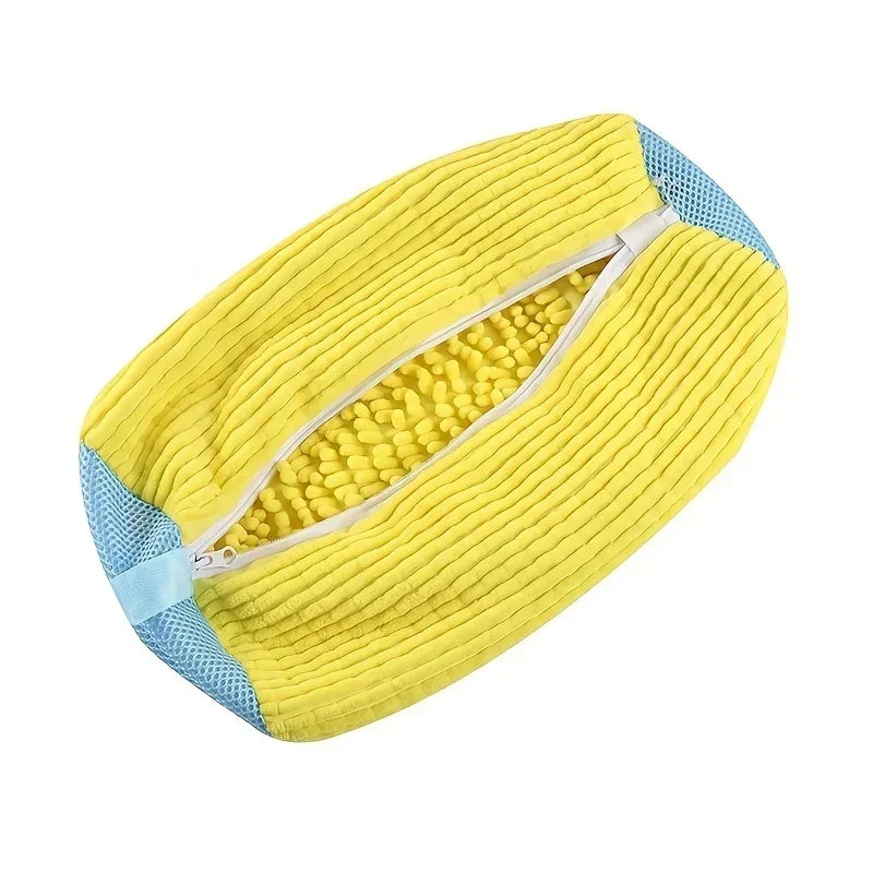 Durable Shoe Washing Machine Bag or brush for All Shoe Types,Ideal for Sneakers and Casual Shoes,Laundry Wash Bag