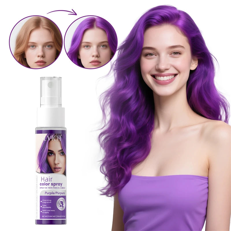 8 Colors Hair Color Spray Temporary