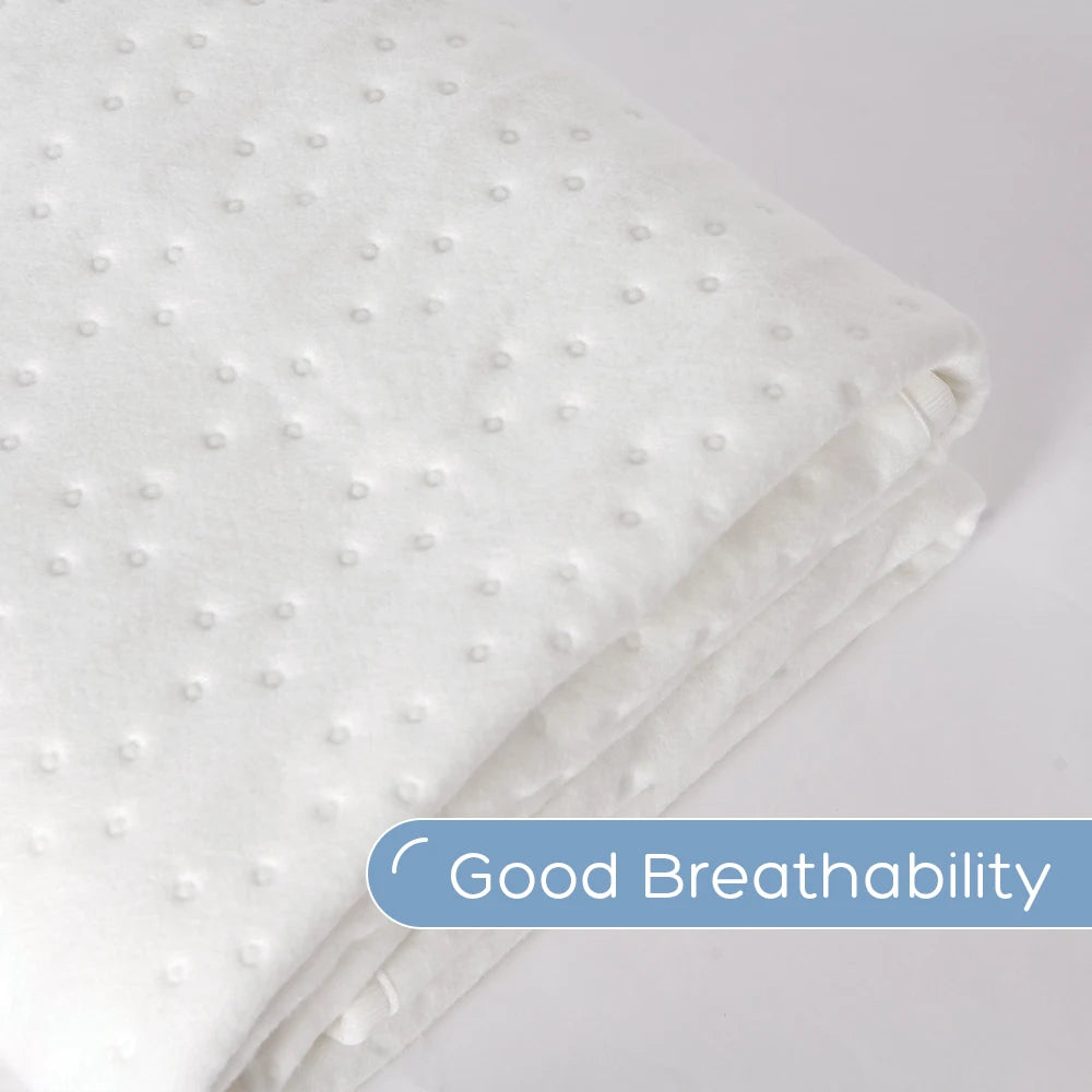 RUIANBAO Heated Blanket 150*80cm Electric Blanket Timer Heated Pad 220V