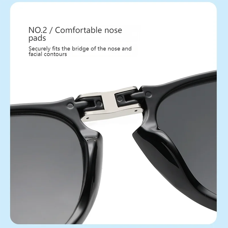 Popular Luxury Designer Folding Pilot Fashion Retro Extra-large Frame Women's Sunglasses UV400 High Quality
