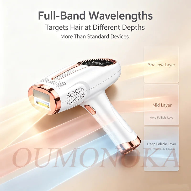 999999 Flashes IPL Laser Epilator for Women Home Use Devices