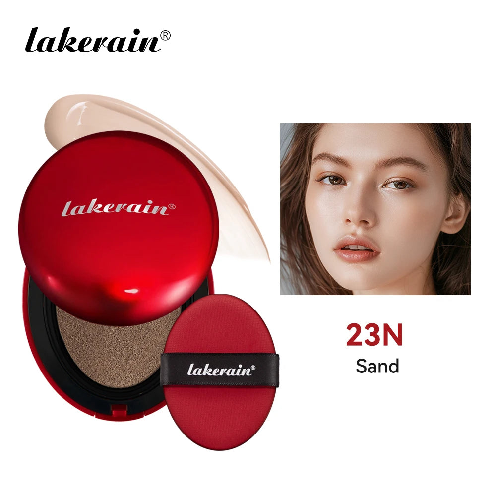 Red Cushion Foundation | Full coverage, lightweight, fits well, satin finish, Korean Cushion Foundation