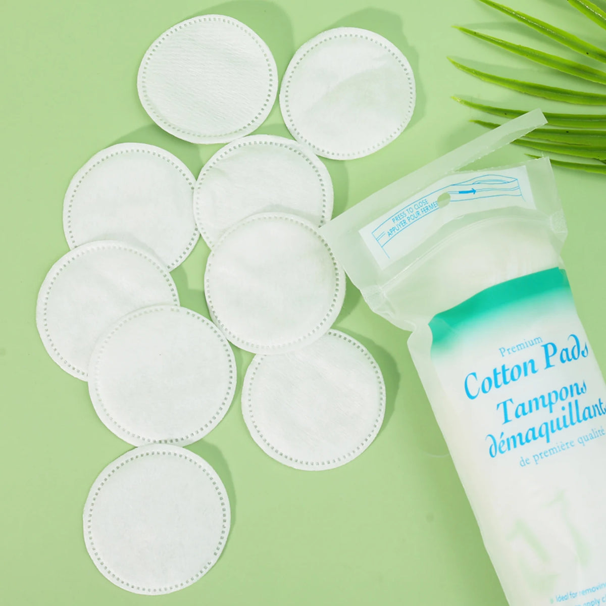 Disposable Soft and Breathable Circular Makeup Remover