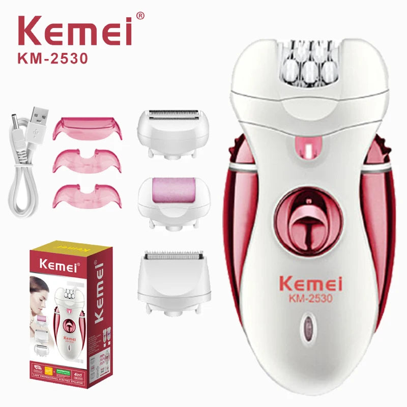 Kemei KM-2530 4 in 1 Shaver Women Ladies
