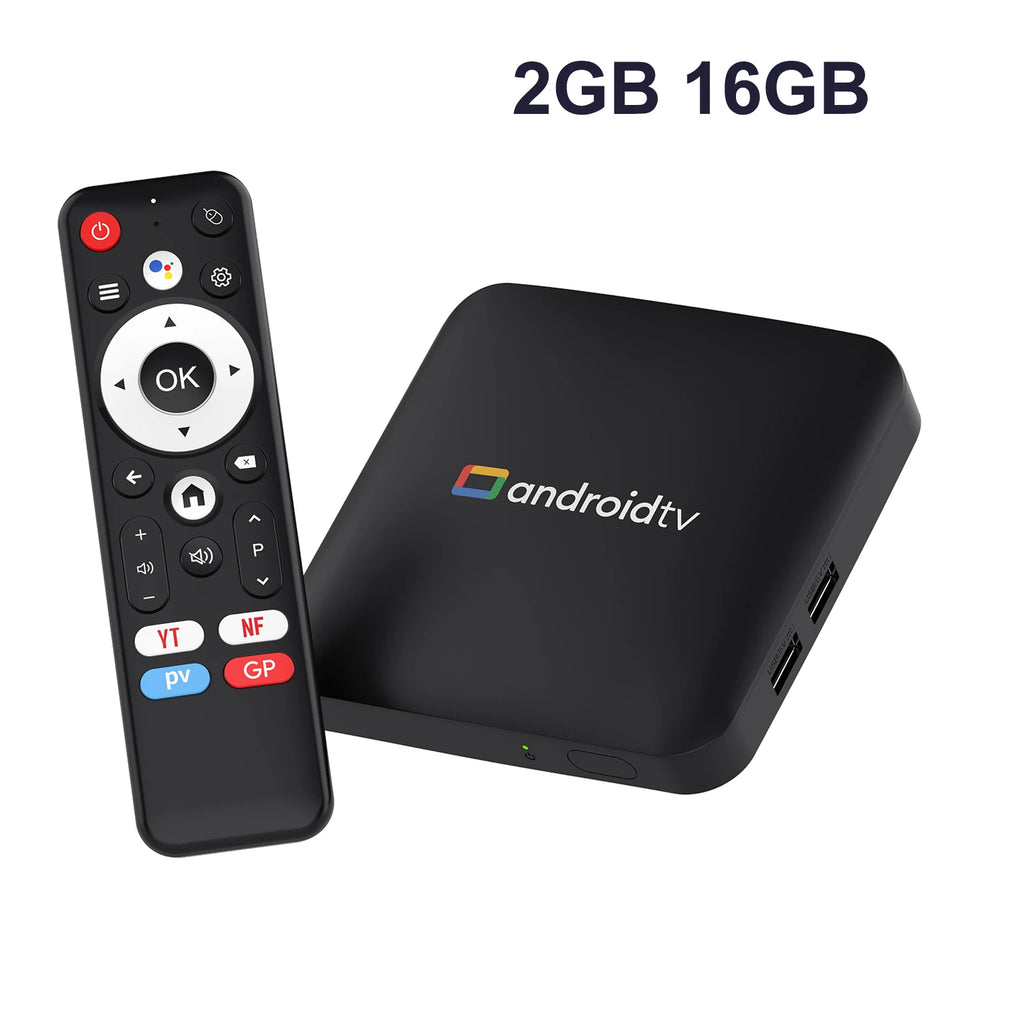 H96 MAX Amlogic S905L3 Android14.0 ATV AI TV Box 4K Video Decording 2.4G/5G WiFi BT4.0 Google Voice Assistant Smart Set Top Box