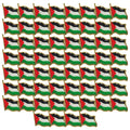 5-80Pcs Palestine Metal Flag Lapel Pin Badges For Clothes Backpack Brooch Delicate Souvenir Badge Pin Palestinian Brooch Gifts