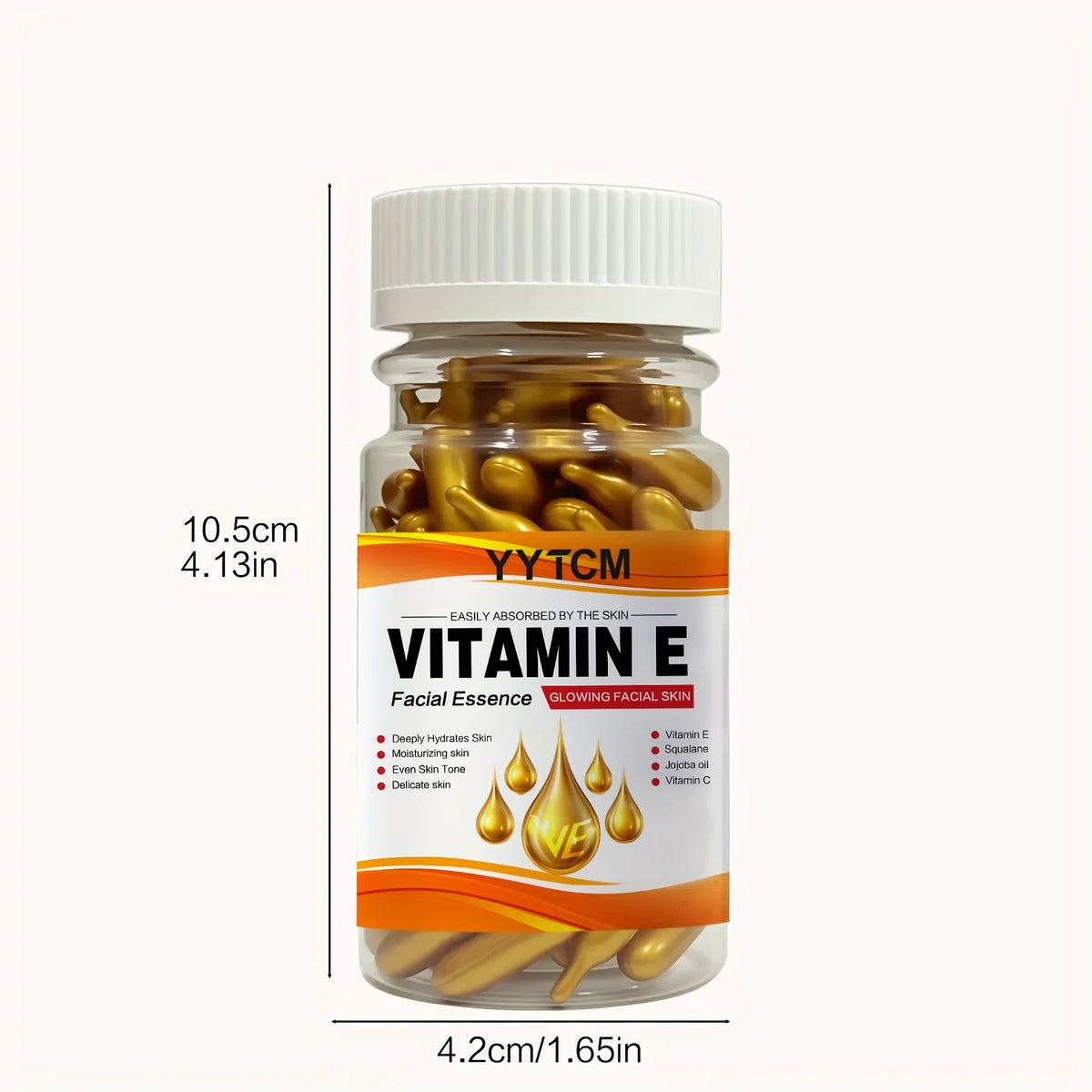 Vitamin E Deep Moisturizing Capsule Essence, hydrates and smooths the skin