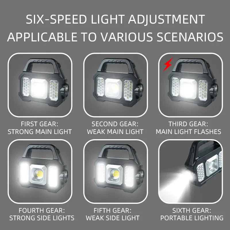 High Power Led Flashlights Rechargeable Camping