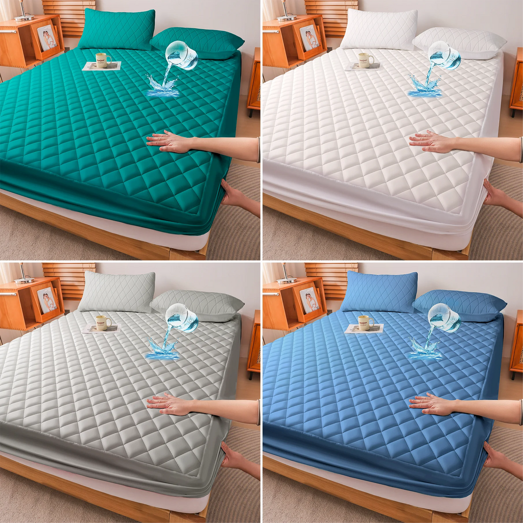 1Pc Waterproof Mattress Protector, thickened skin-friendly