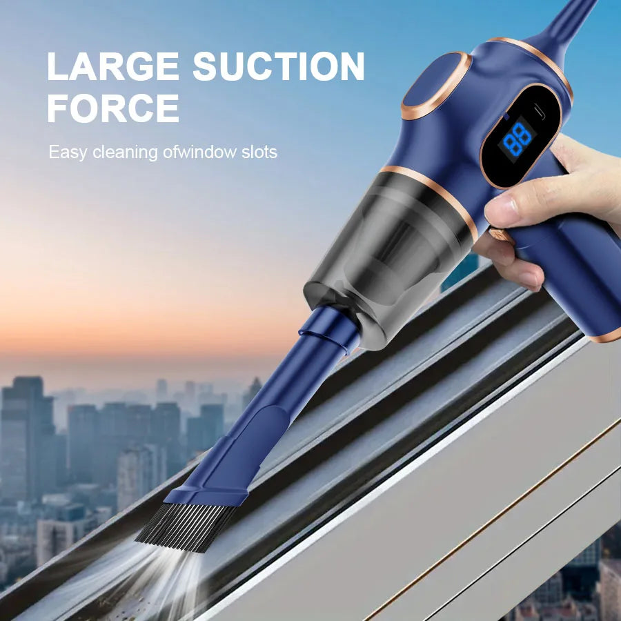 NEW ABS Wireless Car Vacuum Cleaner Home Appliance Sofa Office High-Power
