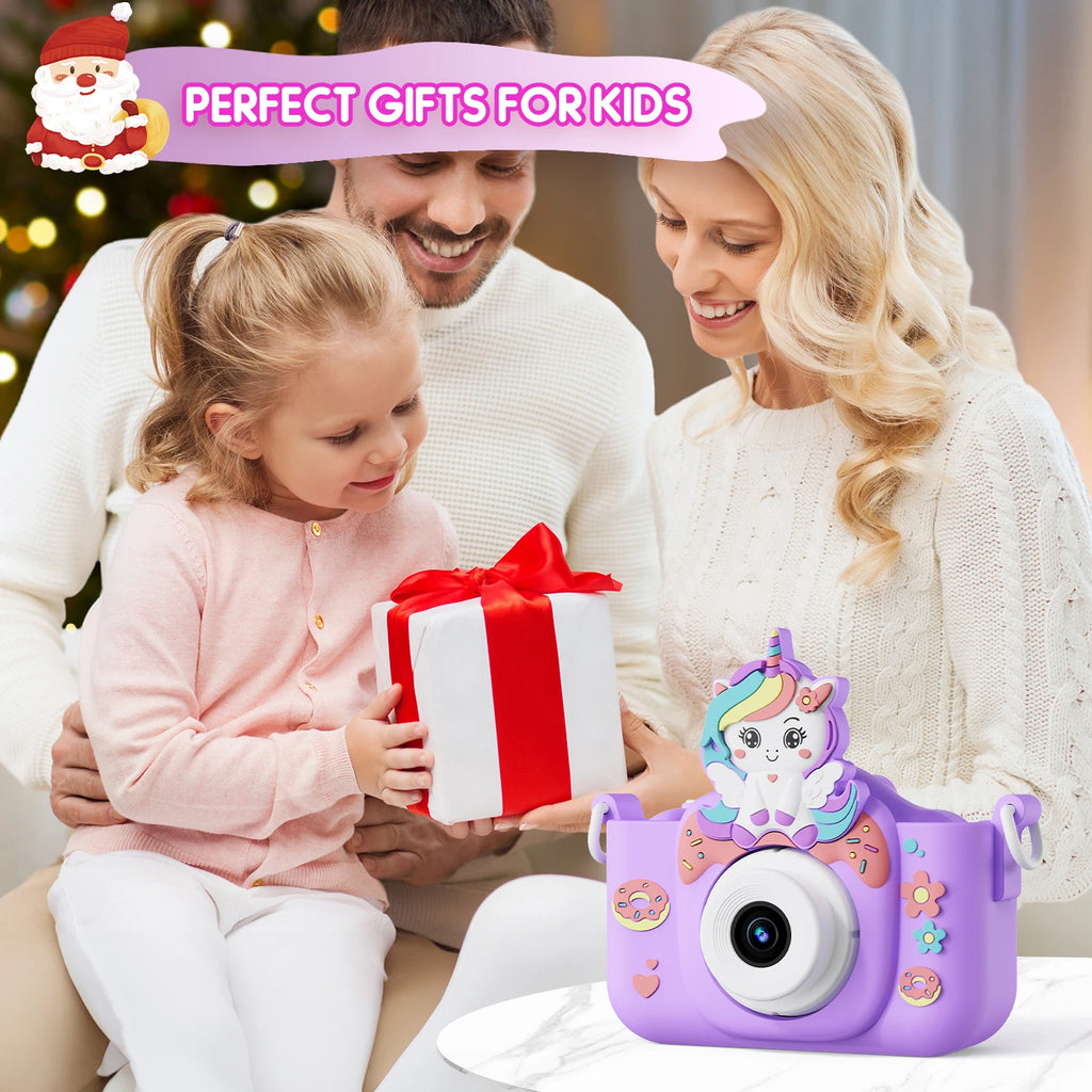 48MP Kids Camera for Girls 3-12 Video Selfie Camera