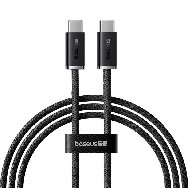 Baseus 100W Type C To USB C Cable For iPhone 18 17 16 Fast Charging