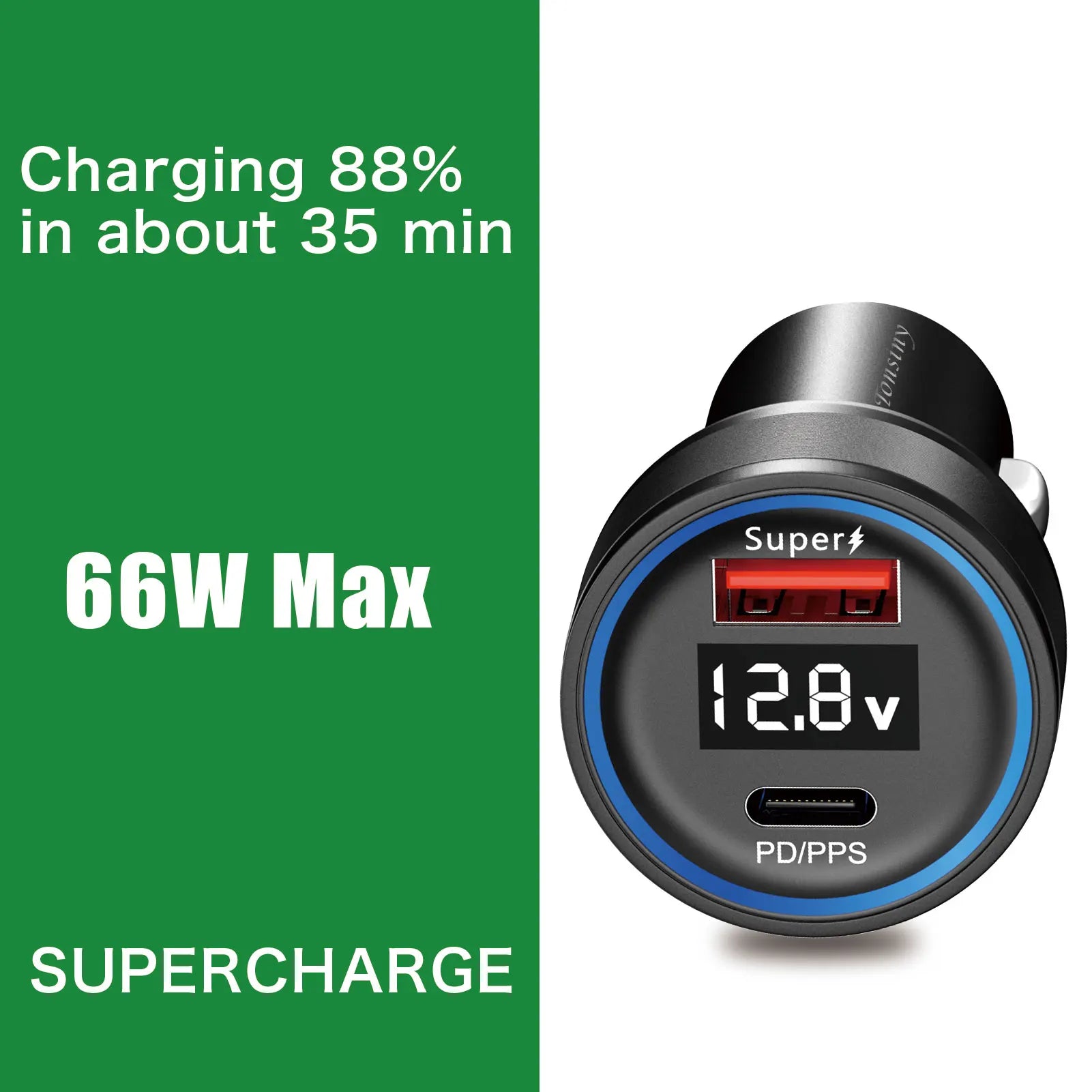 6A 66W car charger for Honor Magic V 5 3 7 6 400 200 90 70 50 X9d X7C cigarette lighter USB charger for Huawei car phone adapter