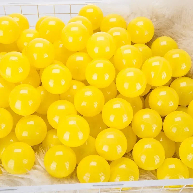 50Pcs Swim Pit Play House Outdoors Sport Ball Tents Baby Toys 55MM Baby Plastic Balls Water Pool Ocean Ball Games for Children
