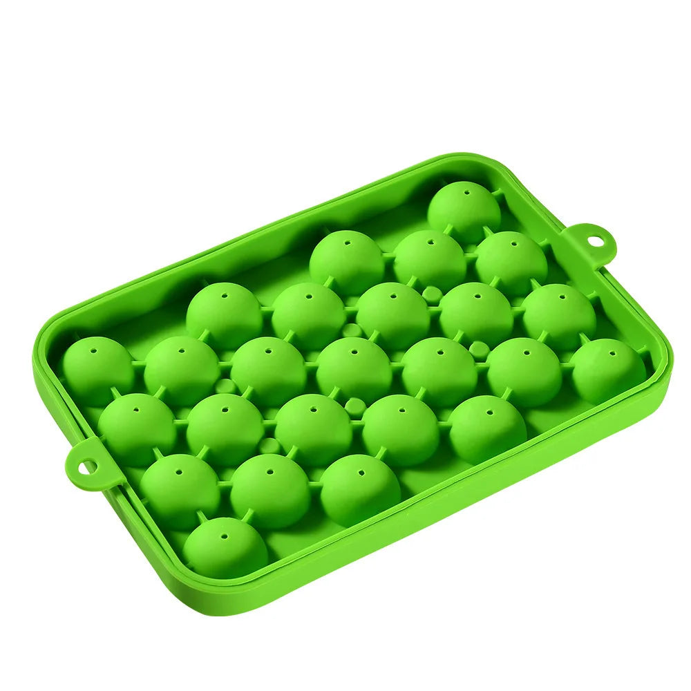3D Round Balls Ice Plastic Molds DIY Cube Tray Silicone Molds