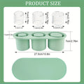 3D Round Balls Ice Plastic Molds DIY Cube Tray Silicone Molds