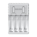 4 Slot Battery Charger Rechargeable Batter Charger With LED Display
