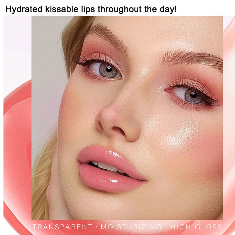 Amococo 2pcs Plumping Peptide Lip Oil 6 Colors Tinted