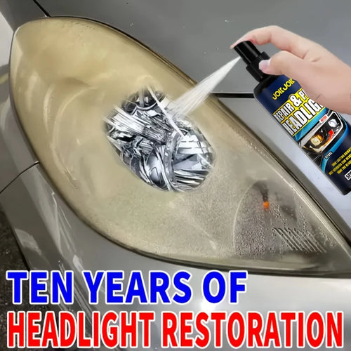 100ml Car Headlight Restoration Spray - Efficient Repair & Polish