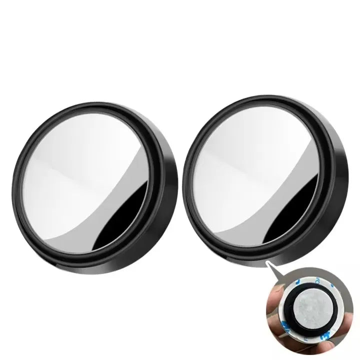1-4Pcs Car Suction Cup Mount Auxiliary Rearview Mirror 360 Degree Rotating