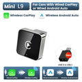 XUDA 2in1 Wireless CarPlay Dongle Wireless Android Auto Adapter