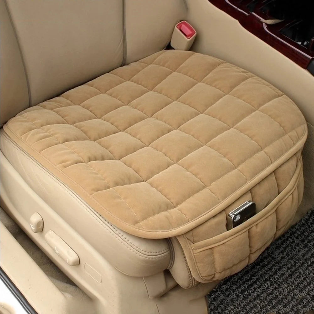 Universal Winter Warm Car Seat Cover Cushion Anti-slip