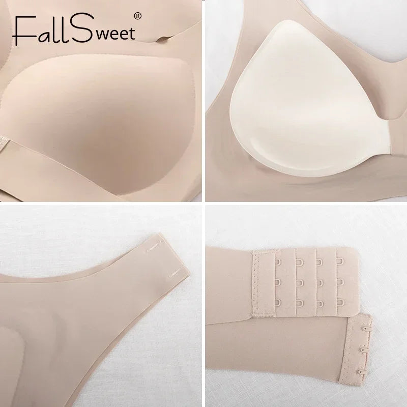 Wireless Posture Correction Bra for Women, Seamless Push-Up
