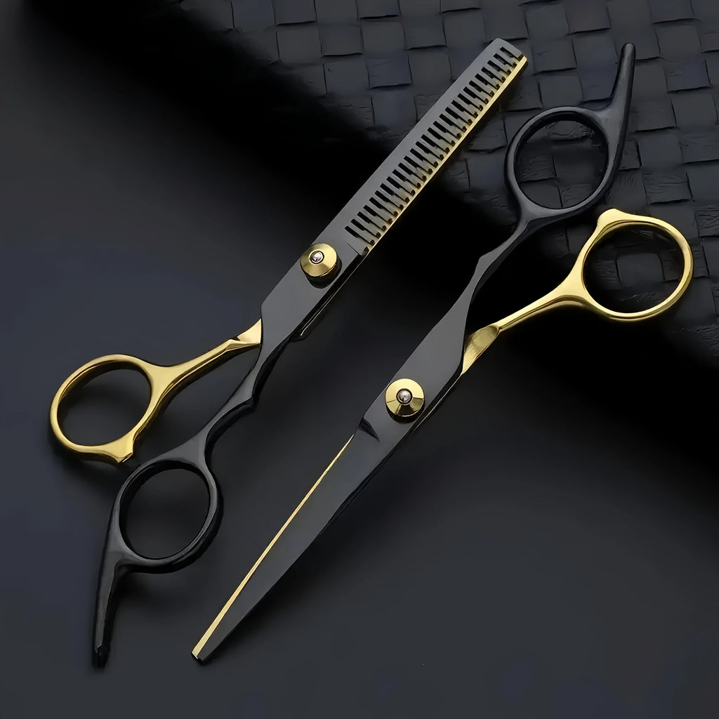 2pcs hair scissors set, special flat-tooth magic scissors