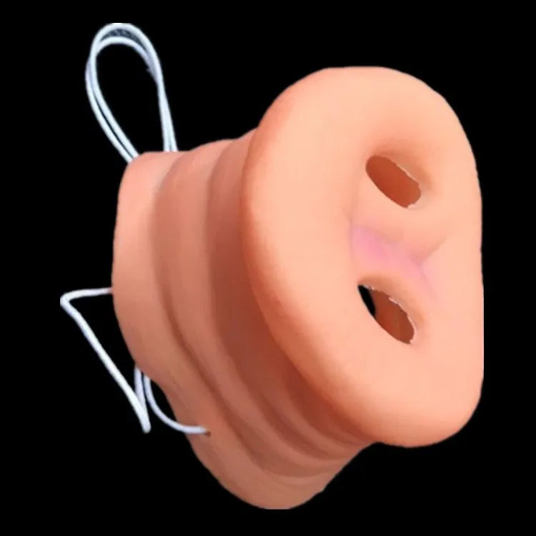 Simulation Pig Nose Prank Props Latex Fake Pig Nose