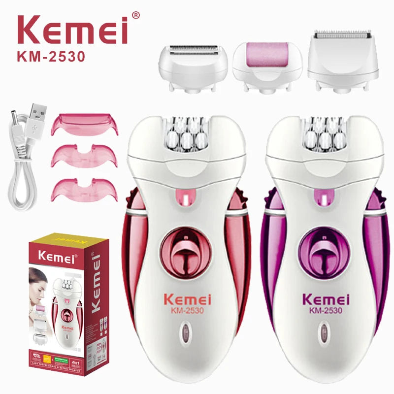 Kemei KM-2530 4 in 1 Shaver Women Ladies