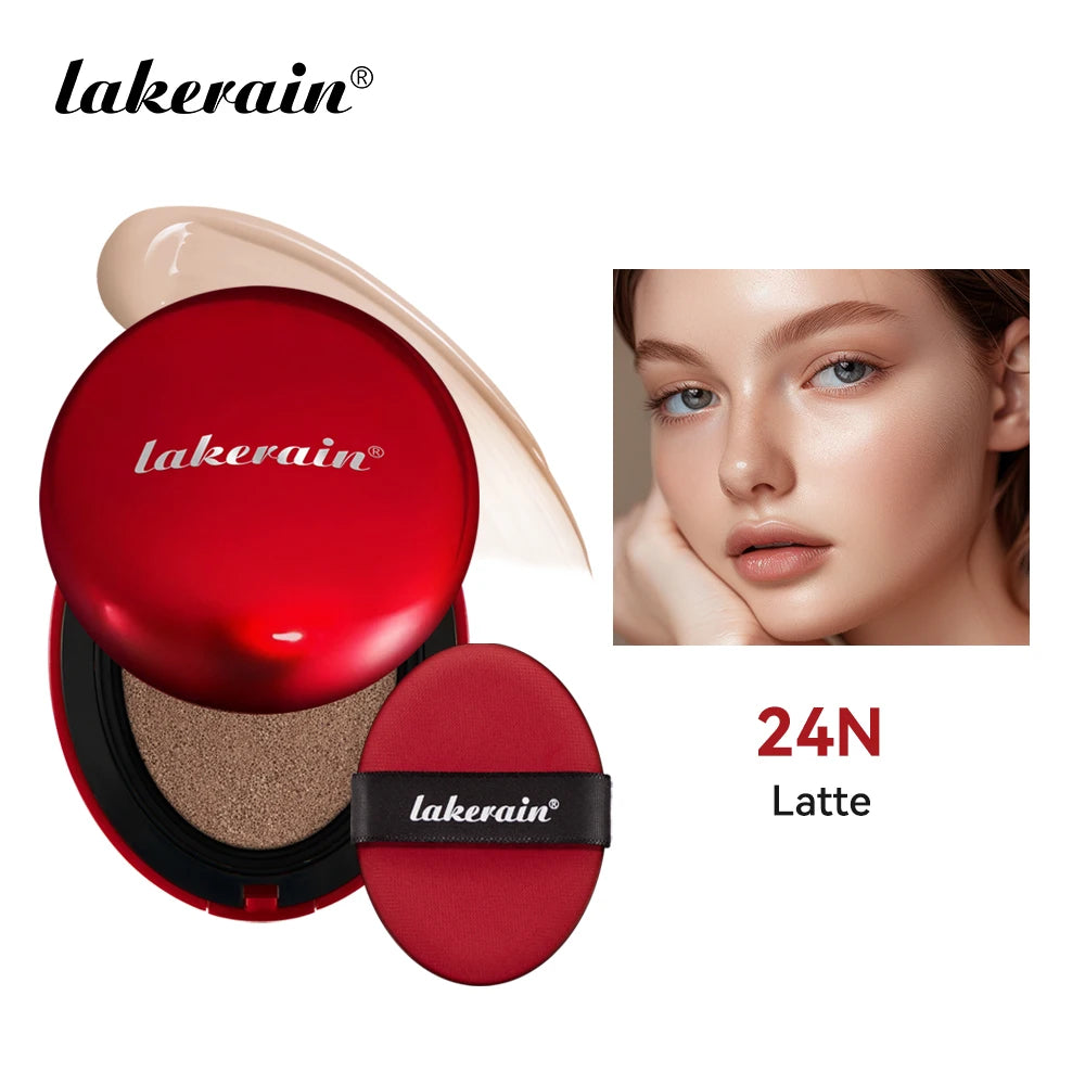 Red Cushion Foundation | Full coverage, lightweight, fits well, satin finish, Korean Cushion Foundation