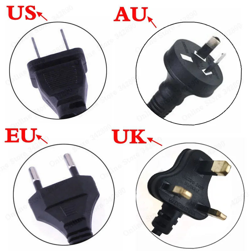 42V 2A Universal Battery Charger,100-240VAC Power Supply for Self Balancing Scooter hoverboard charger
