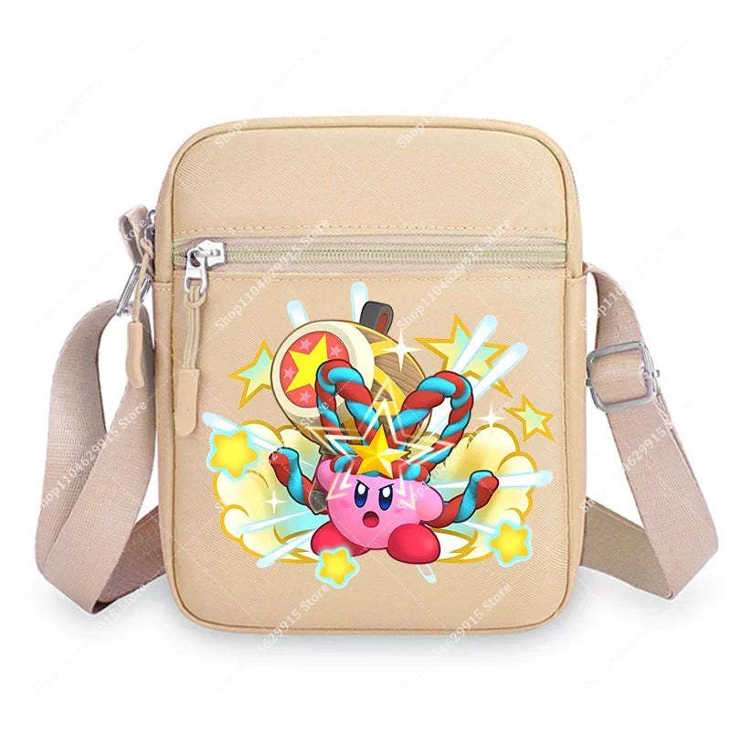 Star Kirbys Shoulder Bags Cute Cartoon Anime Crossbody Bag