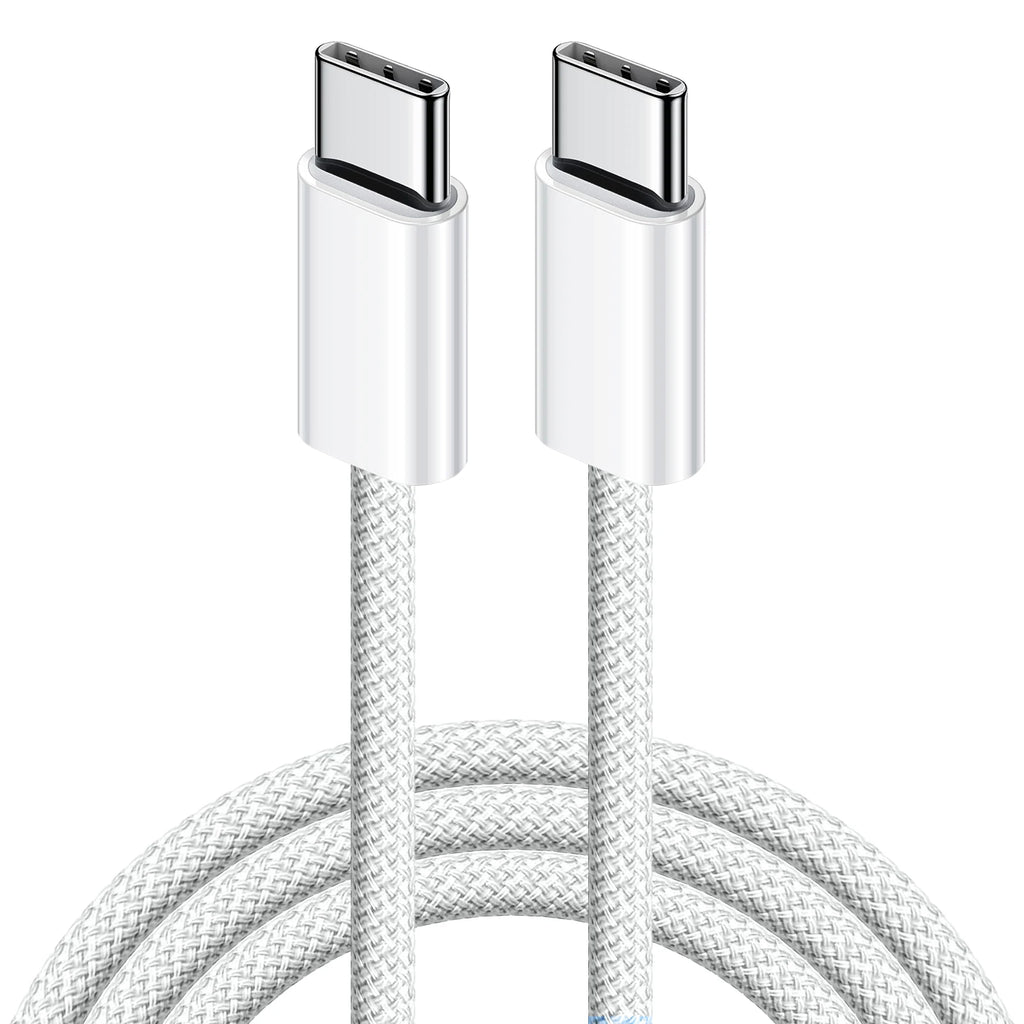 Type C to Type C Fast Charging PD 60W 1m 2m Mobile Phone Date Cable For Iphone15 16 17 Samsung Huawei USB C to C  Charger Cable