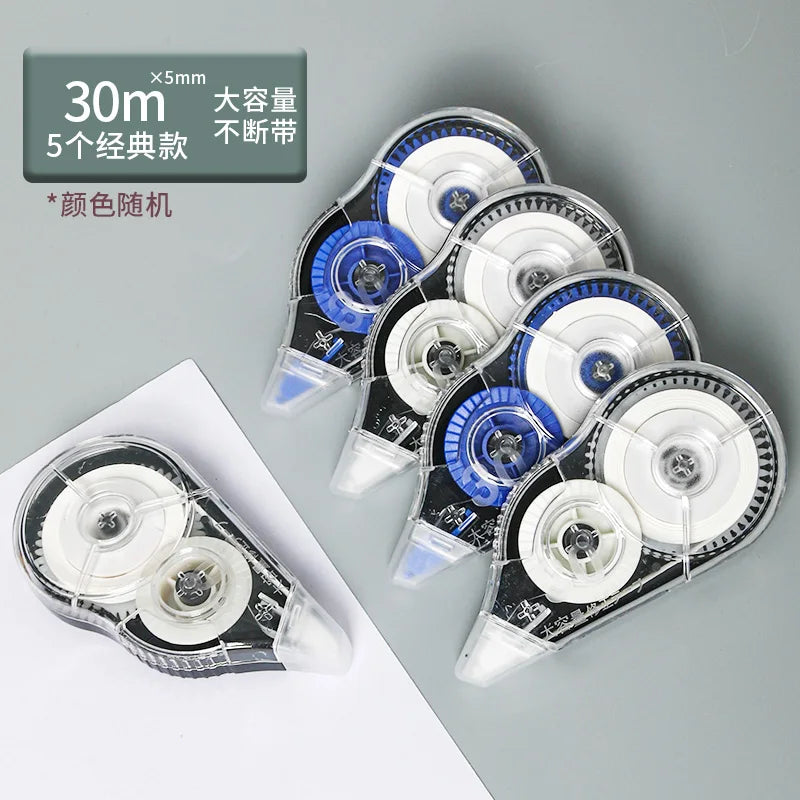 5 Pieces/Set White Out Correction Tape Multiple Color
