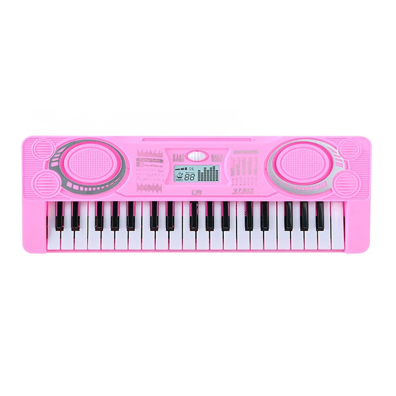 Portable 37 Keys Digital Keyboard LED Display Digital Electronic Piano Children Musical Instrument Kids Educational Toy