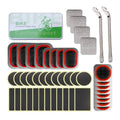 Vulcanizing Patches Bike Tire Repair Kit Metal Rasp DIY Inner Tube Puncture