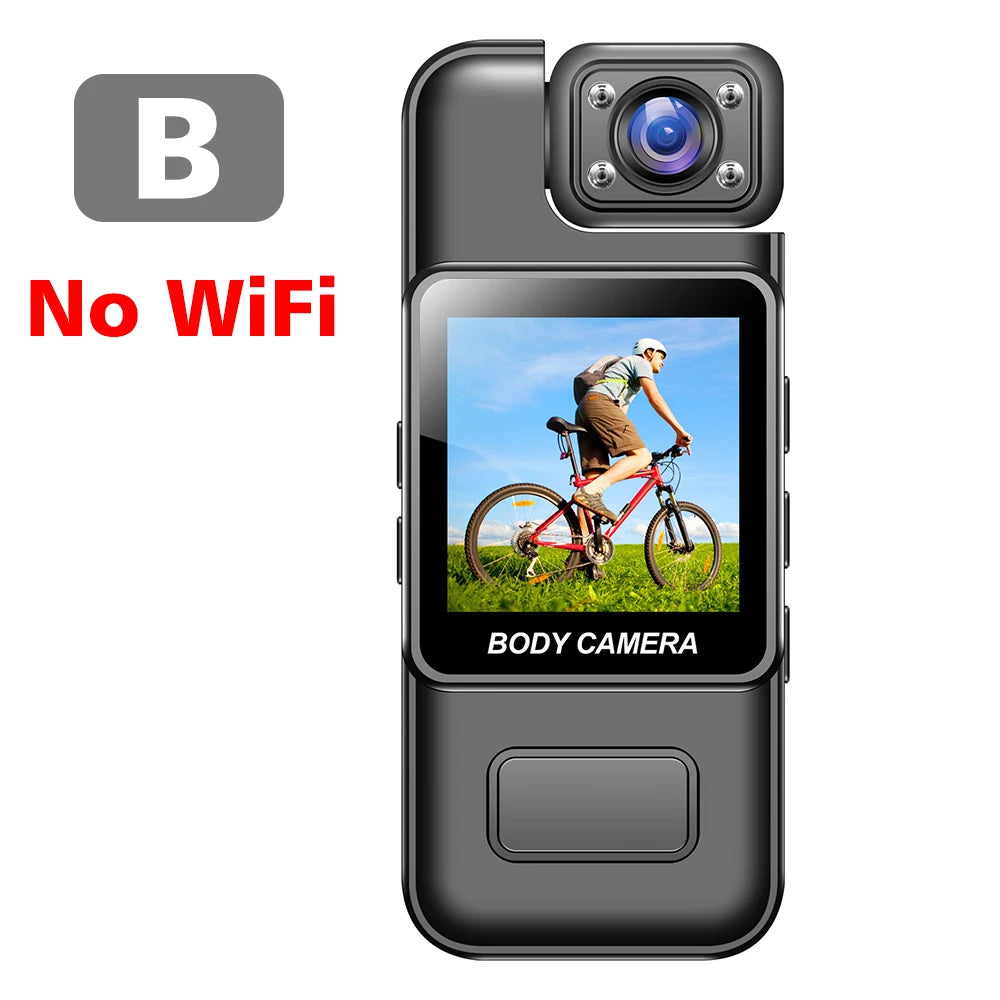 4K 2K 1080P HD Mini WiFi Camera Portable Digital Video Recorder Body Cam Infrared Night Vision