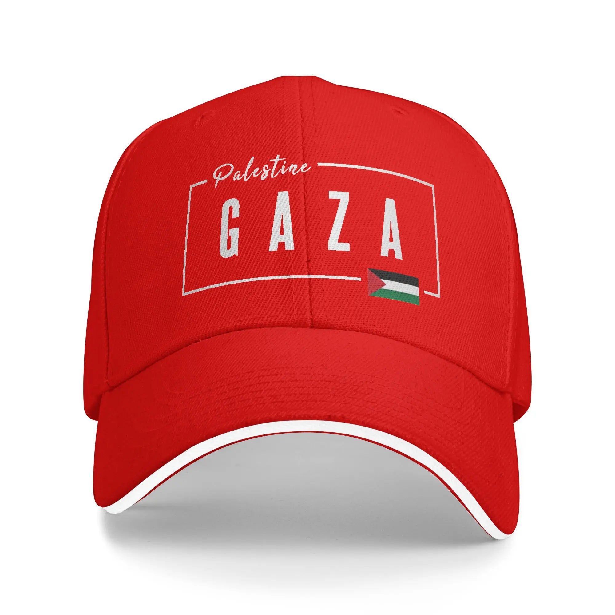 Gaza Palestine Baseball Cap  Women Men Print Trucker Hat Summer Trendy Outdoor Sports Sun Visor Baseball Caps