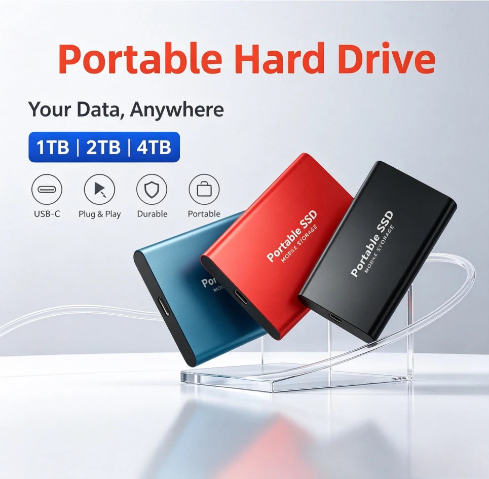 OEM Original T5 Portable Large Capacity External Hard Drive High Speed