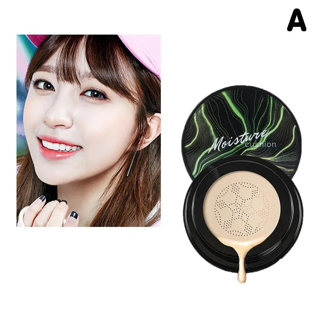 Mushroom Head Air Cushion CC Cream Moisturizing Foundation Concealer Whitening Oil-control Face Base Makeup Cosmetics