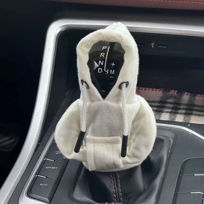 New Car Gear Shift Hoodie Cover Shift Cover Gear Handle Decoration Fits Manual Automatic Car Shift Lever Interior Decor Ornament