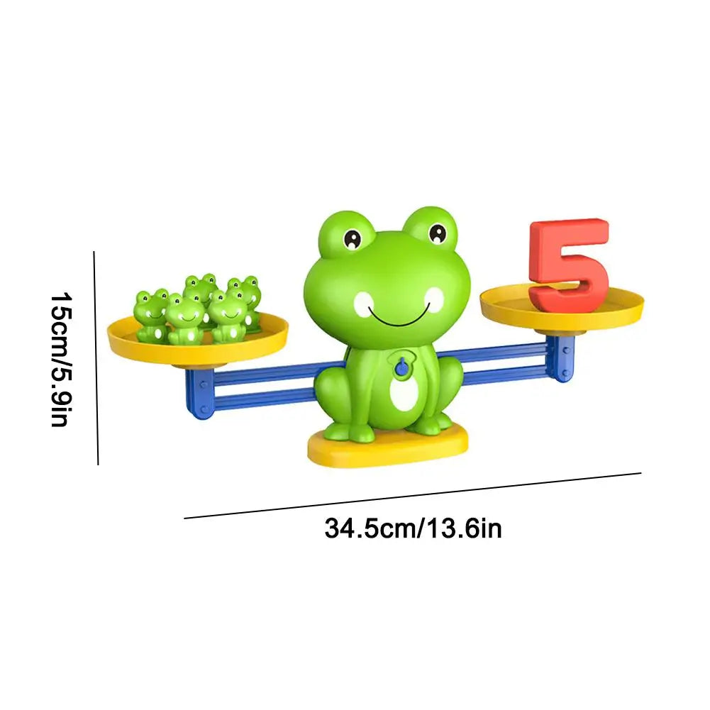 Mathematical Intelligence Math Toys Funny Frog Scale