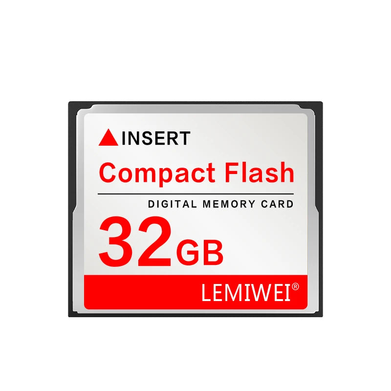 CF Card 64GB 32GB Compact Flash Card 16GB 8GB Storage Card 4GB 2GB 1GB 512MB 256MB Compactflash Memory Card CF Card For Camera