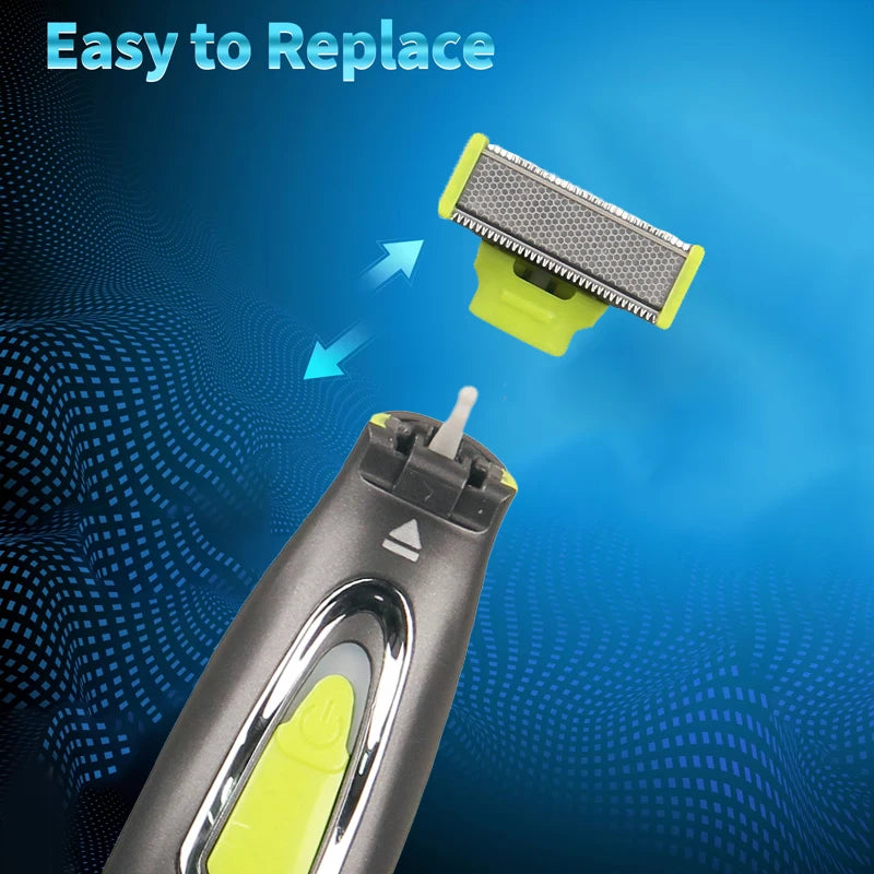 Electric Shaver for Men and Women Portable Full Body Trimmer USB
