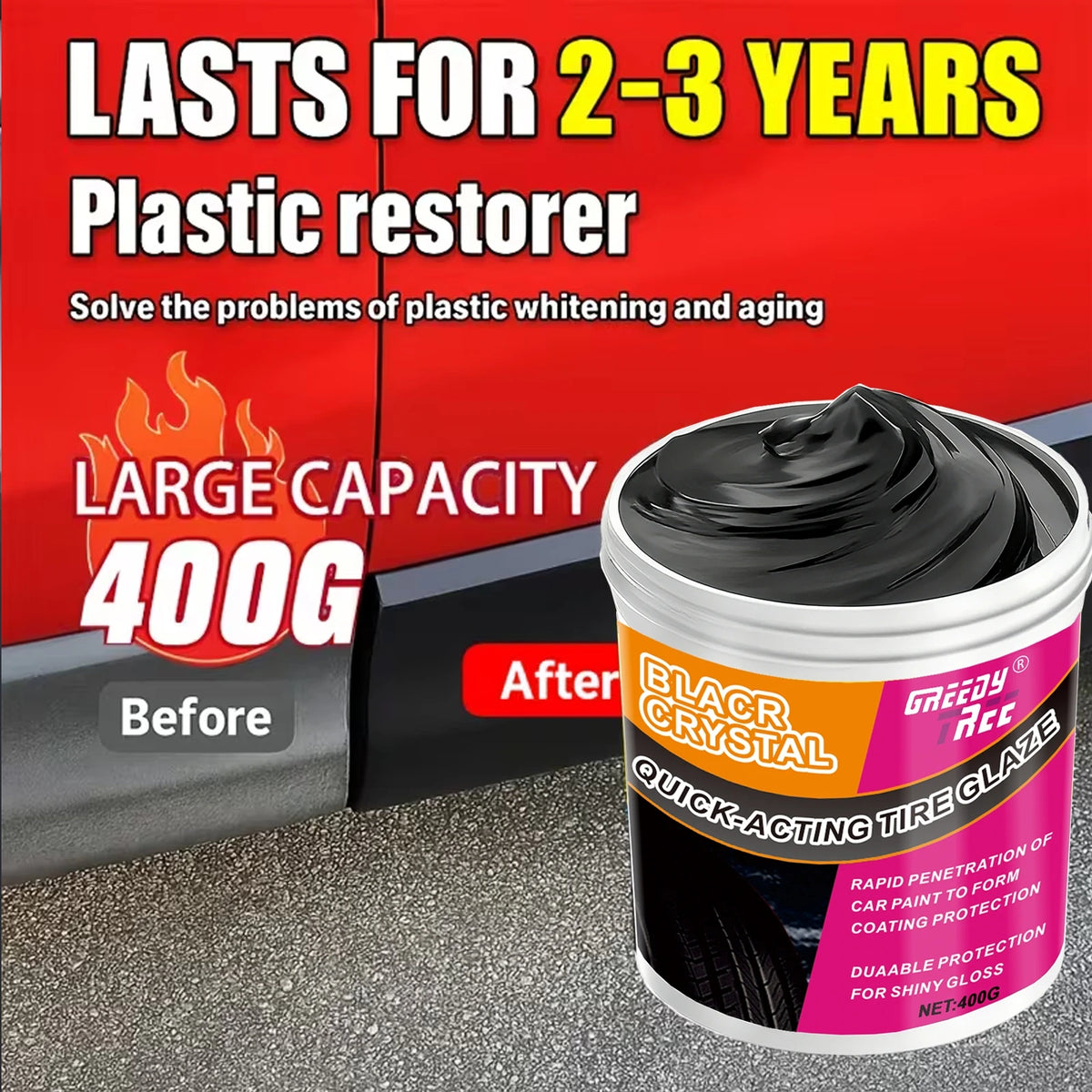 [All-in-One Repair Cream] All-in-One Plastic & Rubber Repair Cream