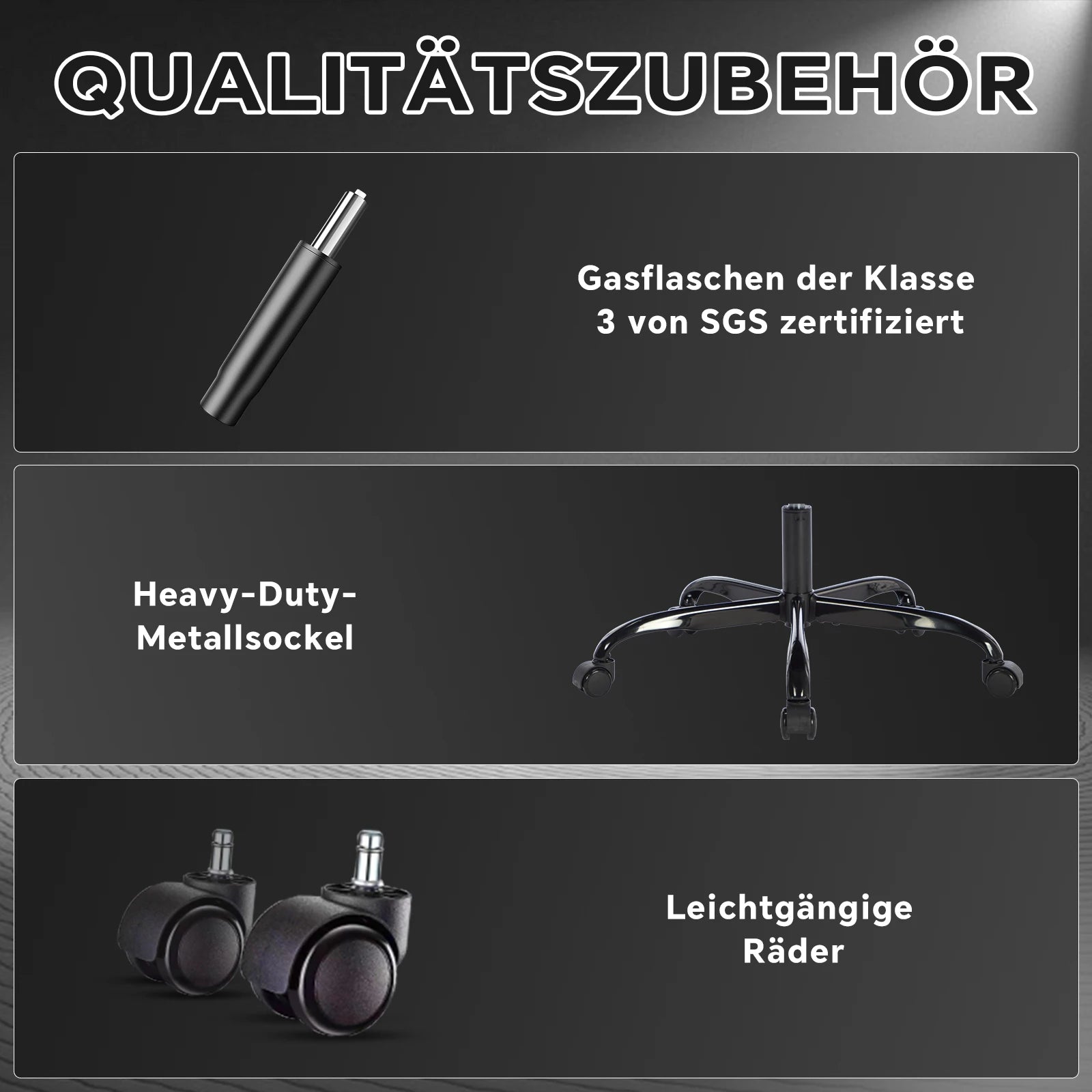 WOTSTA Gaming Chair, Ergonomic Office Chair, Racing Computer Chair, Height-Adjustable Computer Chair with Headrest